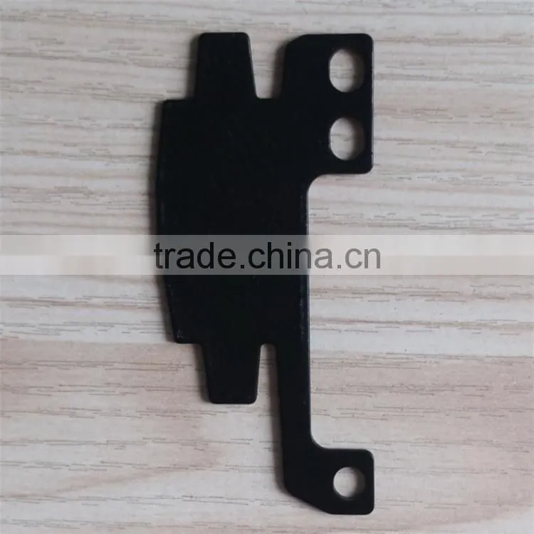 Black power coated high quality metal punching parts