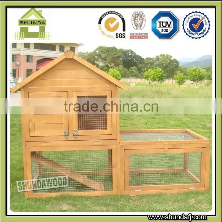 Wholesale backyard garden commercial Wooden rabbit hamster cages