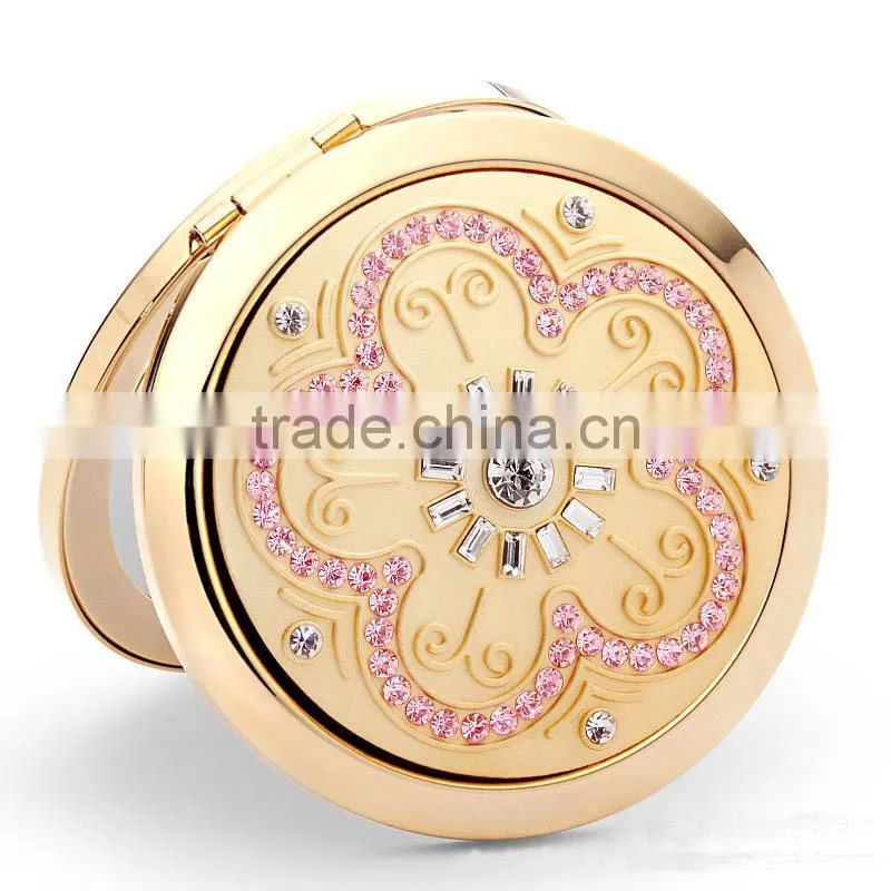 Fashion folding Makeup portable Valentines Gift Mirror