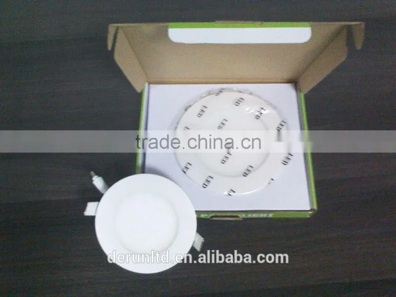 Round thin led panel light 9w 810lm 145mm Aluminum Alloy led ceiling light wholesale from China