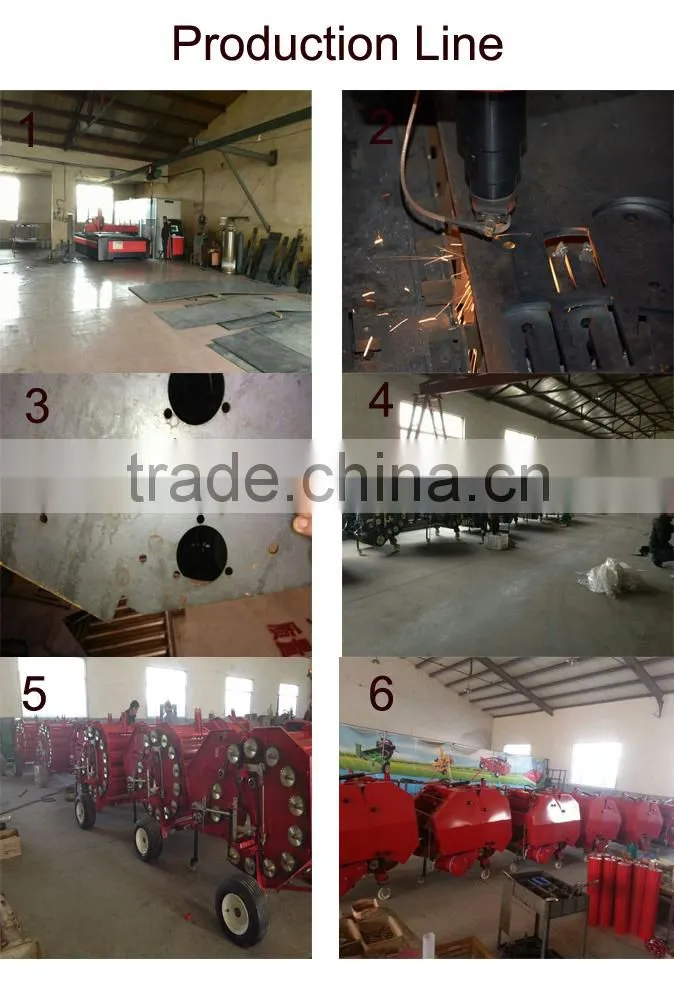 2015 hot sale mini round hay balers