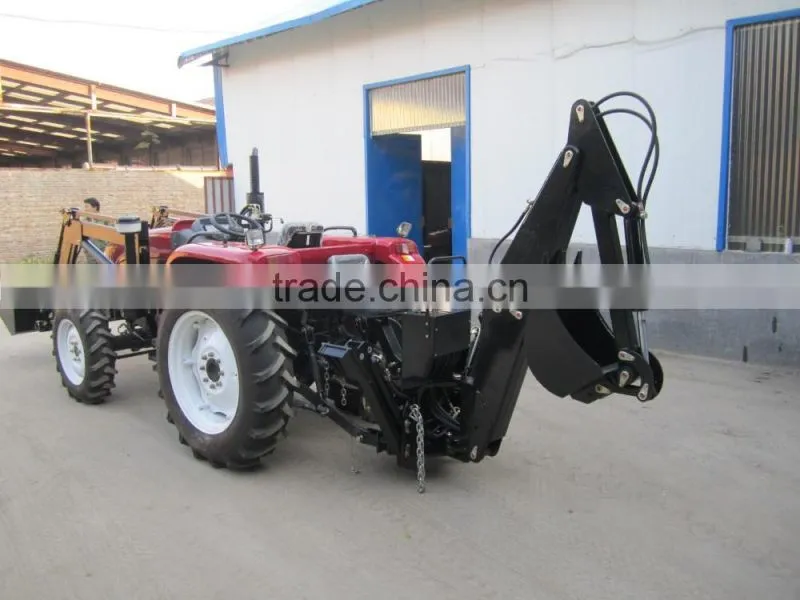farm tractor front loader end backhoe with CE certificate