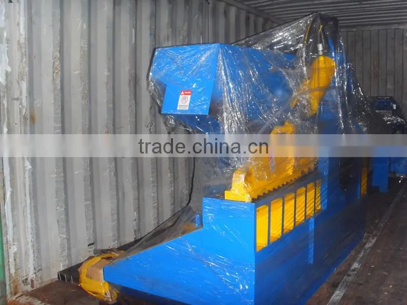 Q43-160 scrap steel sheet rod bar cutting machine