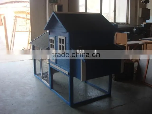Color Painting Wooden Chicken Coop