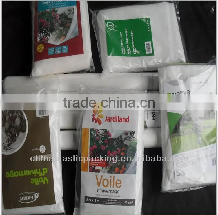 White agriculture frost cover/vegetables cover roll