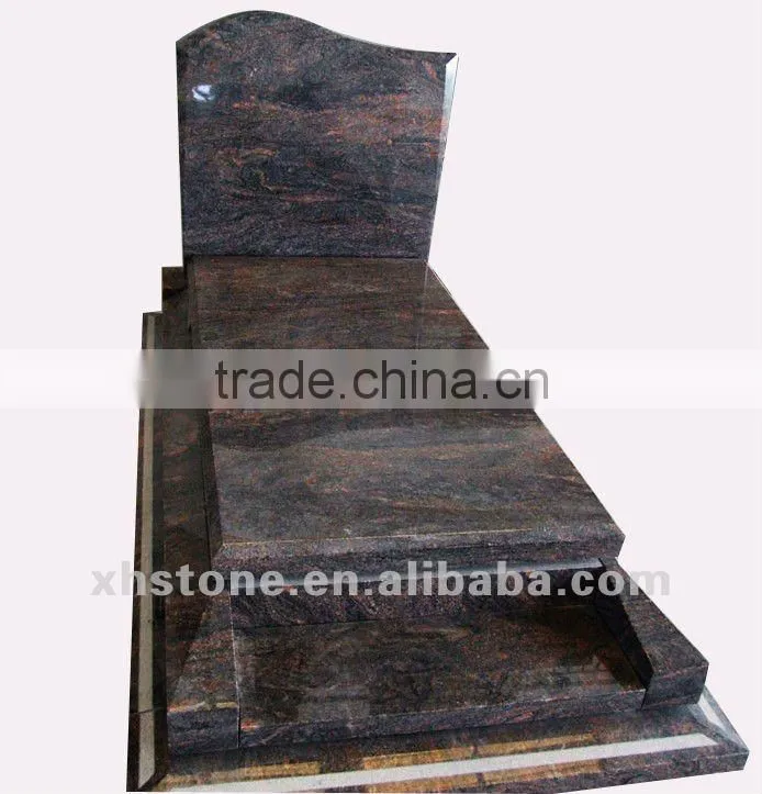 2014 New Style Natural Stone Funerary Grave Markers Headstone and Tombstone (24 years factory)