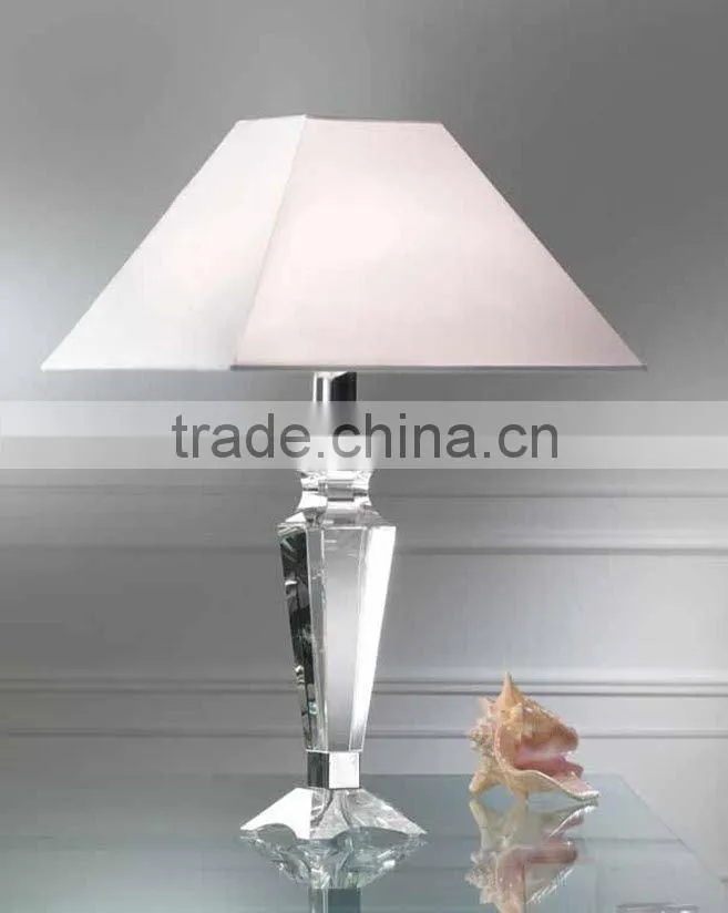 fashion crystal desk lamp for hotel decoration