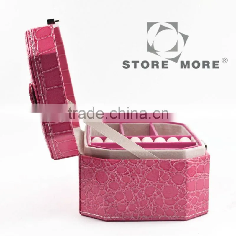 Custom Made Higher Quality Faux Brown Jewelry Box Making Supplies