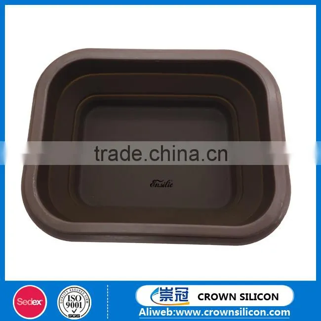 Collapsible Silicone Pet Feeding Bowl