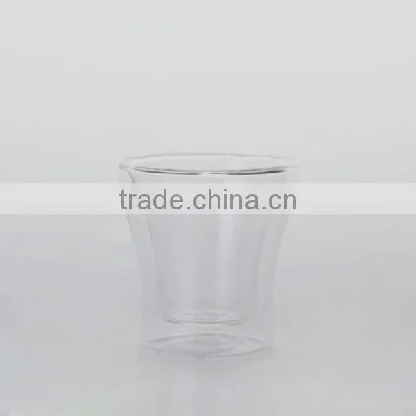 double wall wholesale 2.5oz heat resistance shot glass