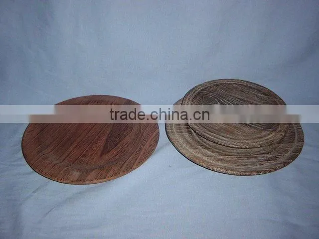 all kinds of color wooden plate