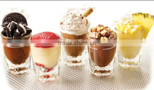 1.5oz 2oz christmas deer and animal color printing shot glass cup cocktails whisky glass