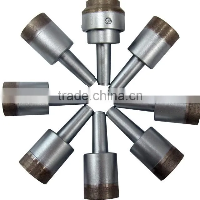 diamond core drill bits for glass hollow diamond core bits