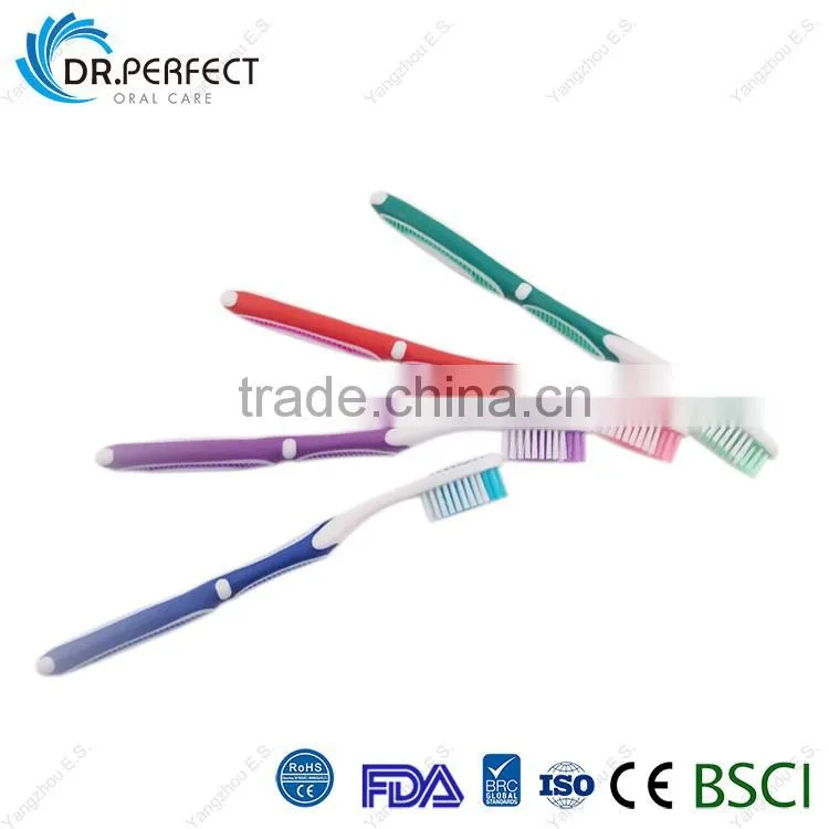 FDA Toothbrush For Adult Cleaning Teeth Nylon 610 Bristle