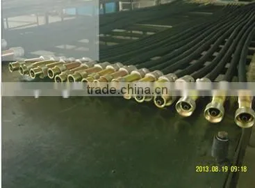 The coupling of gasoline concrete vibrator