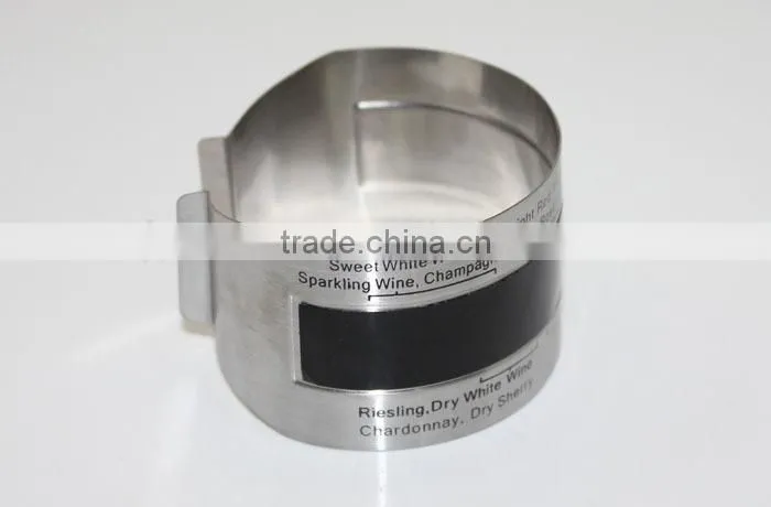 Stainless steel Wine LCD thermometer