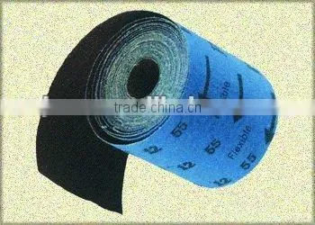 flexible aluminium oxide abrasive sanding cloth roll
