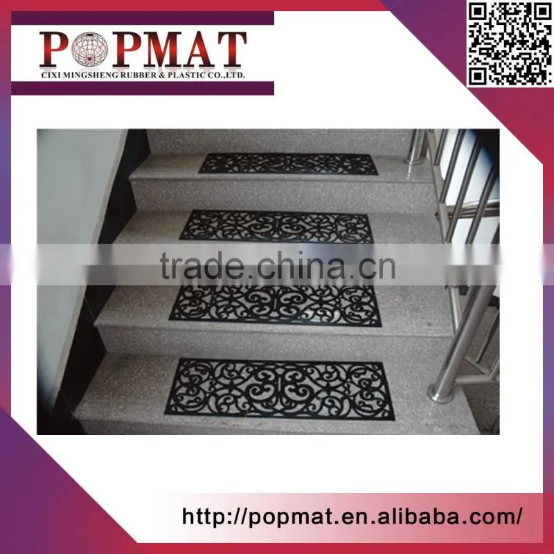 Factory price non-slip perforated stair floor mat