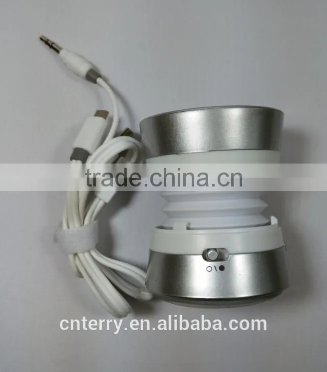 portable rechargeable line-in speaker