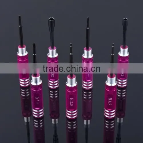Screw Driver Set 7PCS Hex Key Set RC Helicopter Plane Car Screw Driver Tool Kit