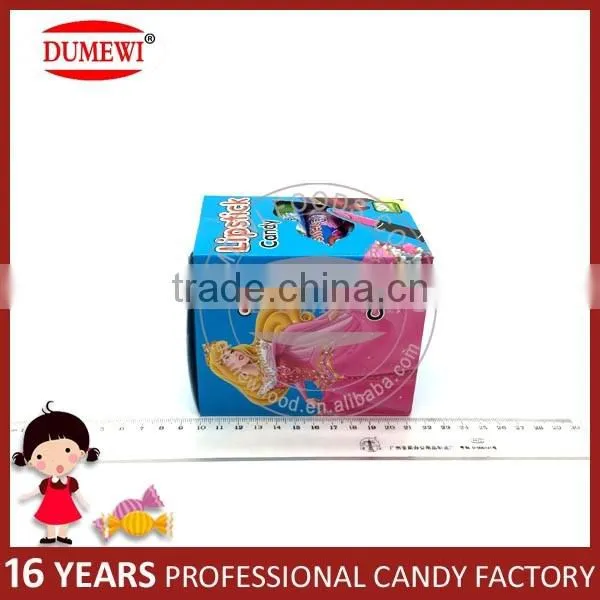 Multi-Colored Fruit Flavor Lipstick Toy Candy Hard Candy