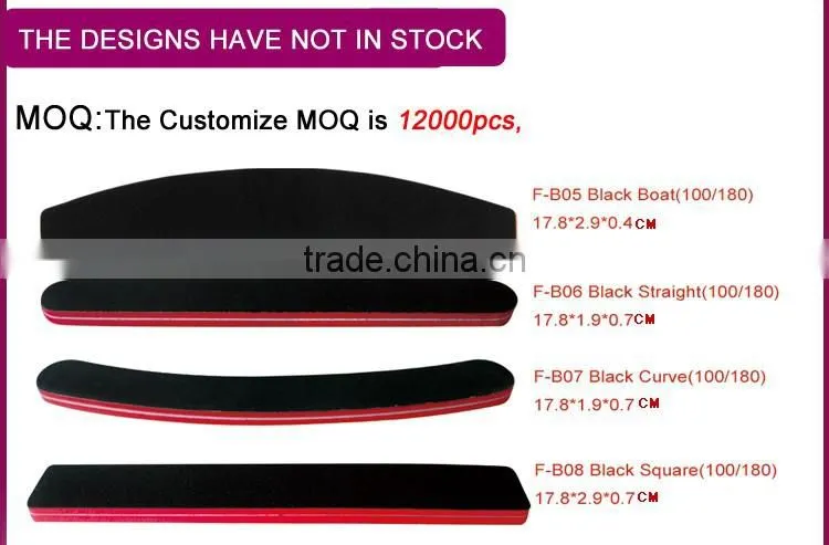 Nail file manufacturer Nail Supplies christmas abrasive nail file