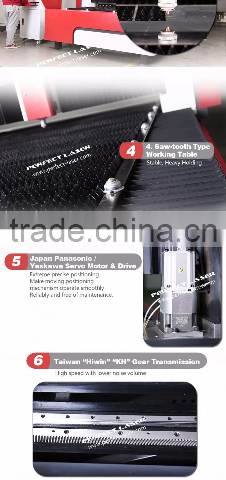 Best Quality from China Factory Laser Cutting Machine Metal Iron Price for Sale