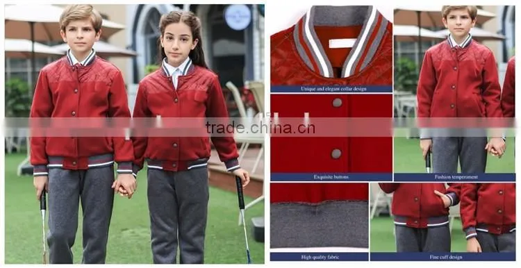 factory wholesale price school-uniform sample school uniform