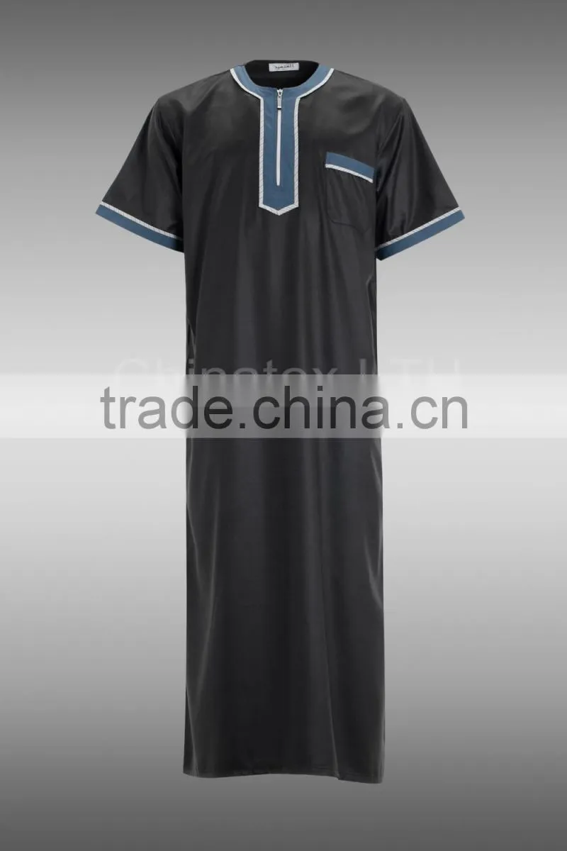 MEN'S MUSLIM ISLAMIC ARABIC ROBES DISHDASHA MORNING GOWNS THOBE