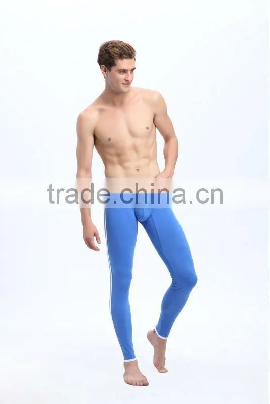 wholesale mans heated long underwear coffee thermal long johns cotton winter brand pants