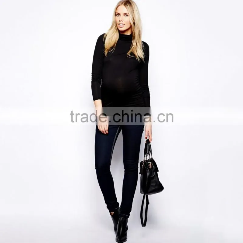 high quality soft maternity new style jeans for women custom made