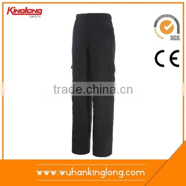Embroidered Cargo Work Trousers Khaki Military Pants For Men