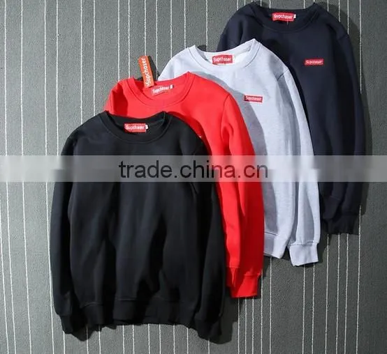 Good sale good quality hot fashion Jiangxi factory round neck sweatshirt for mens