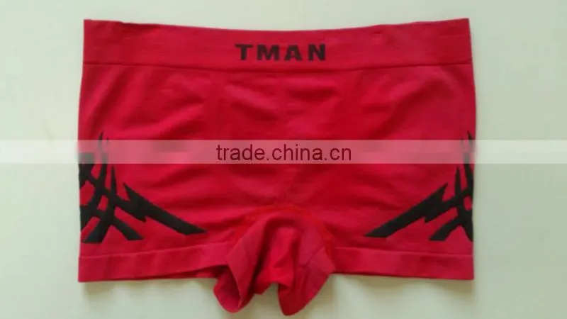 Hot selling factory wholesale men's basic seamless sexy underwear boxer brief