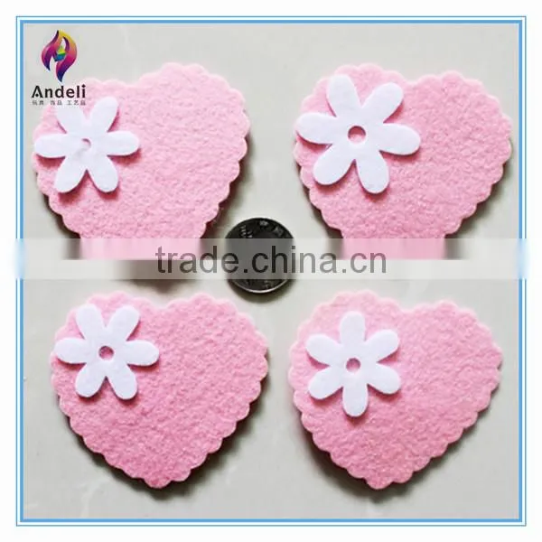 2014 new design non woven fabric cartoon love sticker