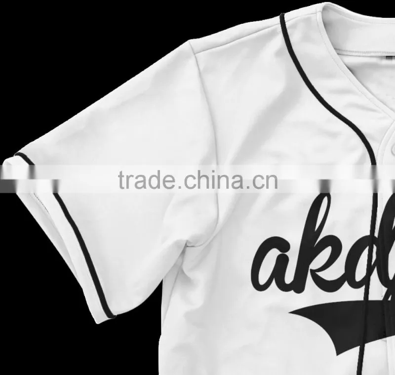Custom Tackle Twill button down Baseball jersey