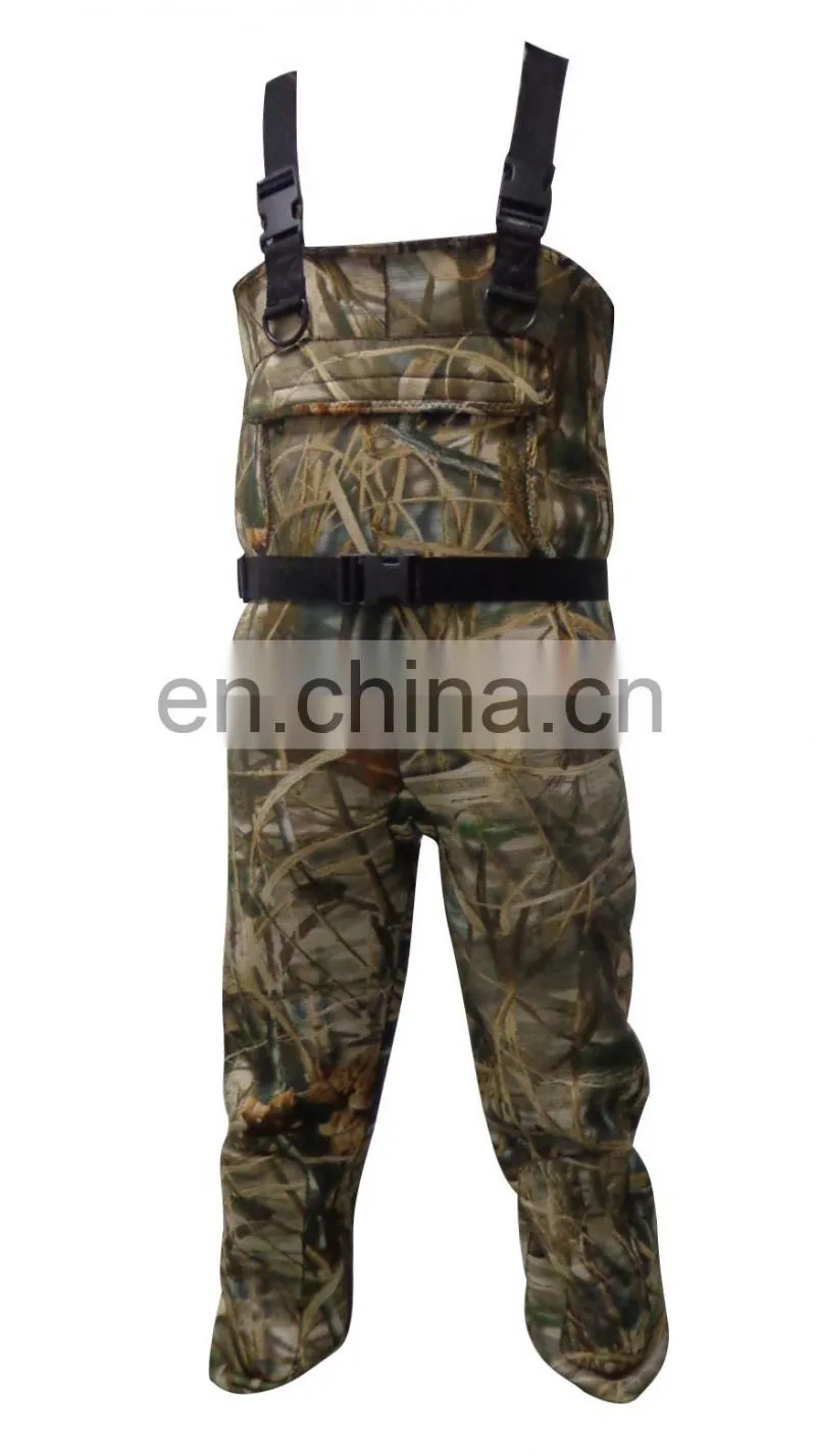 2017 Popular camo type neoprene spearfishing fishing wader