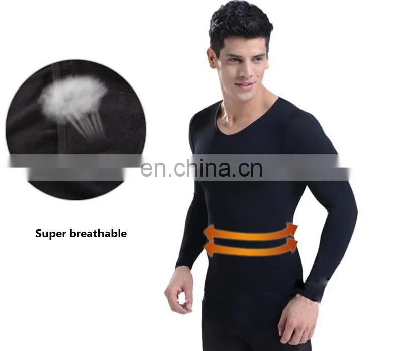 Men Body Shaper Sculpting Long shirt