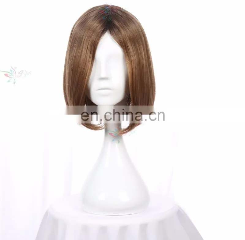attractive girl bob synthetic best hair wig cosplay anime wigs for bald women