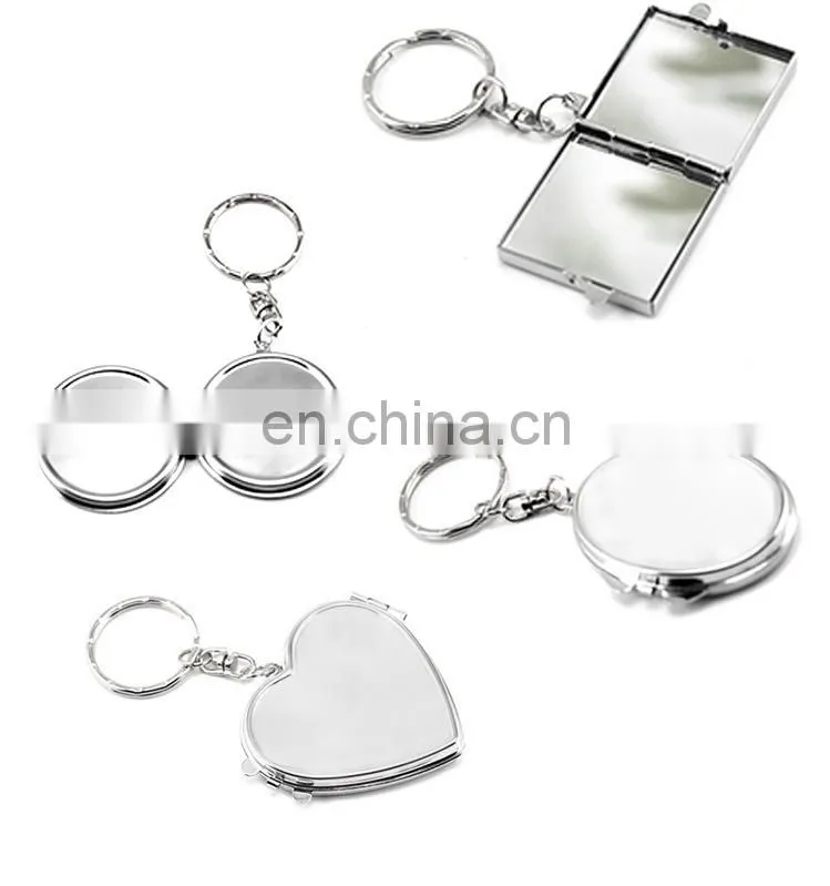 Min decorative pocket Mirror / keychain pocket mirror for promotional, decoration gift