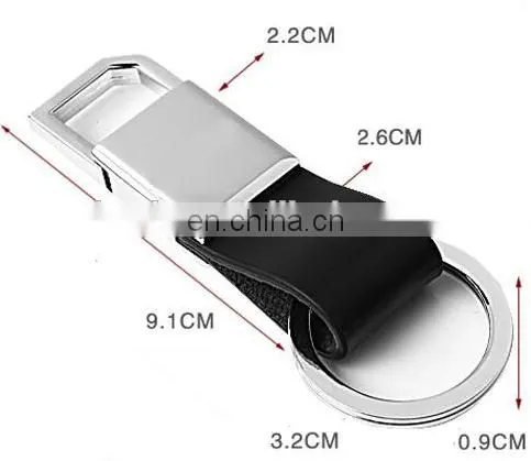 High Quality Leather and Metal Key Chain