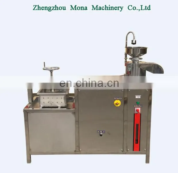 Tofu and soybean milk making machine 2 in 1 tofu processing forming machine