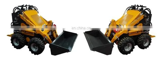 CE Approved petrol engine HY380 track skid steer small loader price