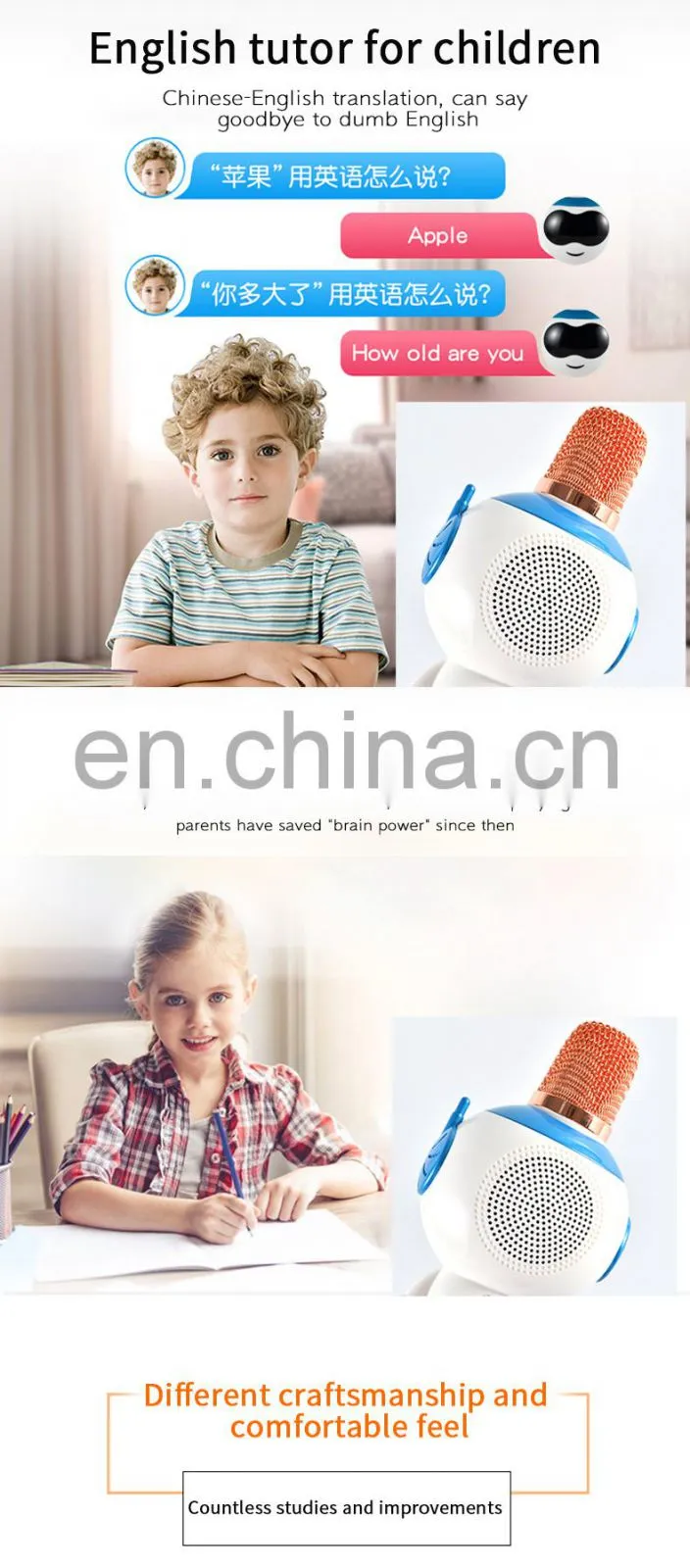 Sing Songs In Portable Wireless Microphone Factory Wholesale 2020 new arrival Variable Voice Studio microphone karaoke