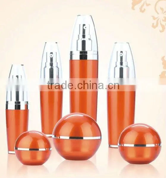 Tapered Acrylic Lotion Pump Bottle