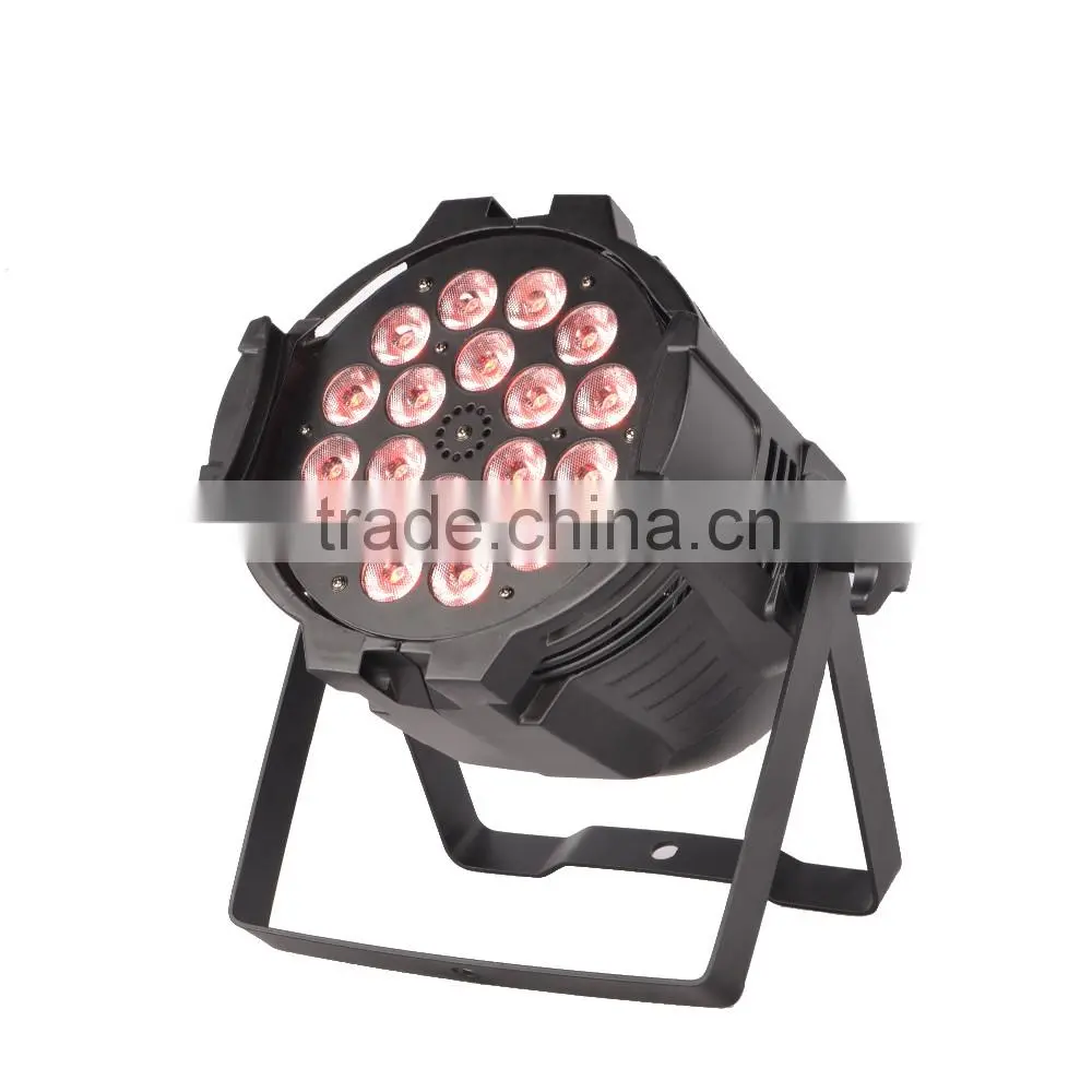 18 pcs four in one RGBW Indoor 10w Led Par light