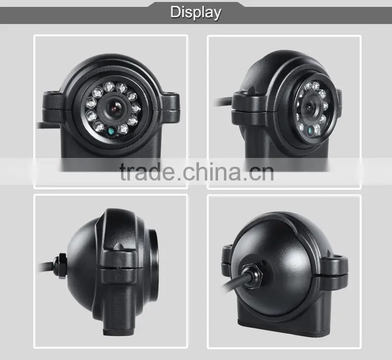 Indoor vehicle security camera system mini analog camera bus taxi ccd hd spy cameras