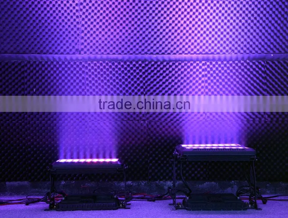 High efficiency IP65 waterproof 36pcs*10w rgbwa-uv 6 in 1 led city color wash light