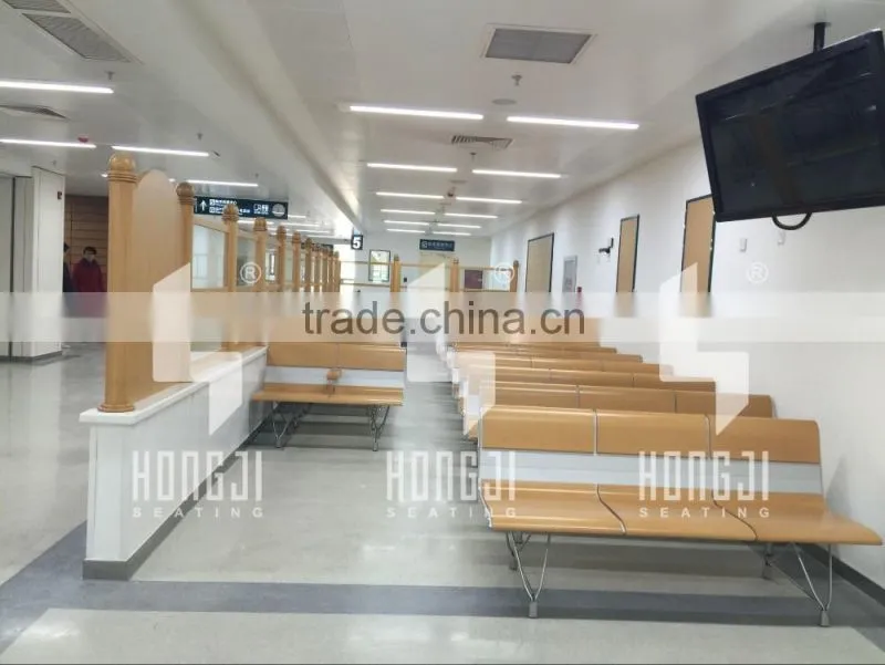 Italy design public area seating bustation Waiting Chair with armrest H60B-3-E