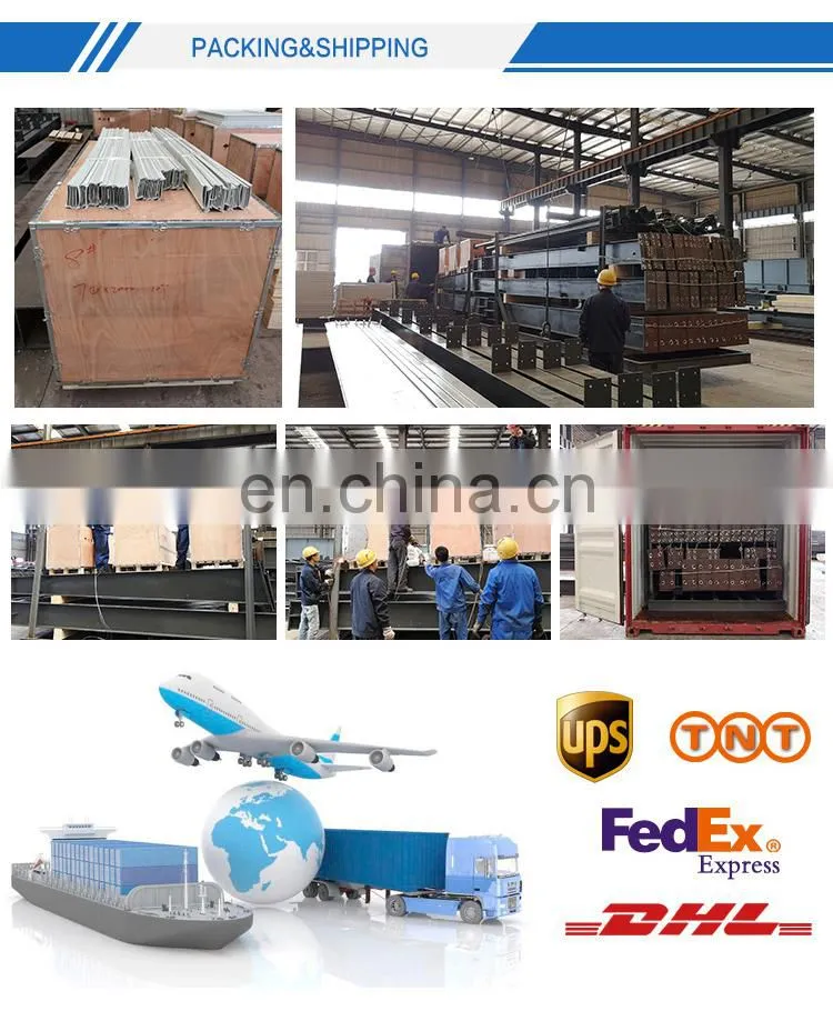 quick build movable high rise steel structure building prefab house light steel open plant warehouse